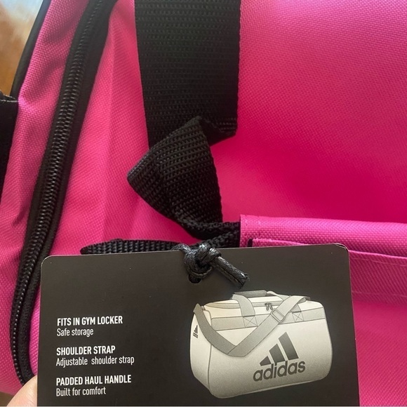ADIDAS DIABLO SMALL DUFFEL Gym Bag adjustable shoulder strap padded haul handle - Picture 9 of 13